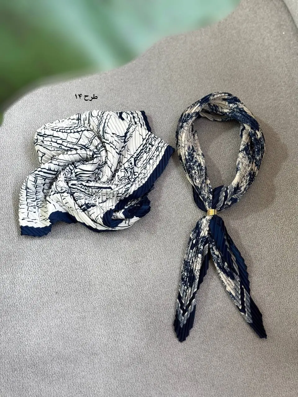 مینی اسکارف ساتن